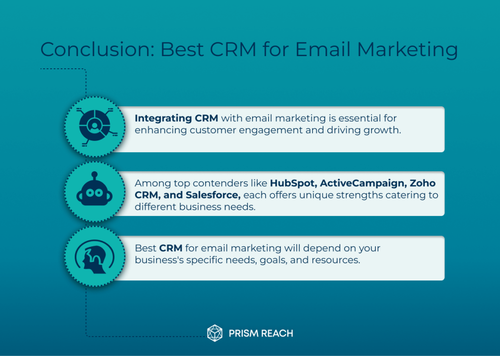 Conclusion for Best CRM for Email Marketing: Optimize Your Campaigns Today!