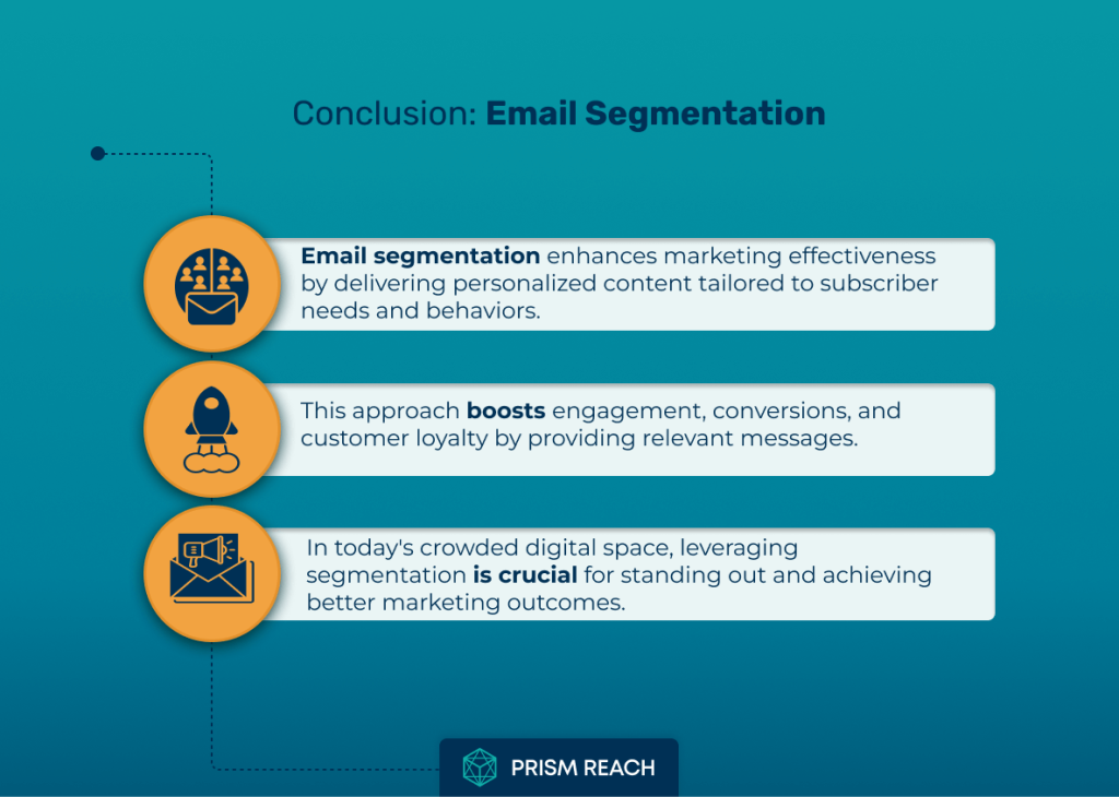 Conclusion for Power of Email Segmentation: Strategies for Targeted Campaigns