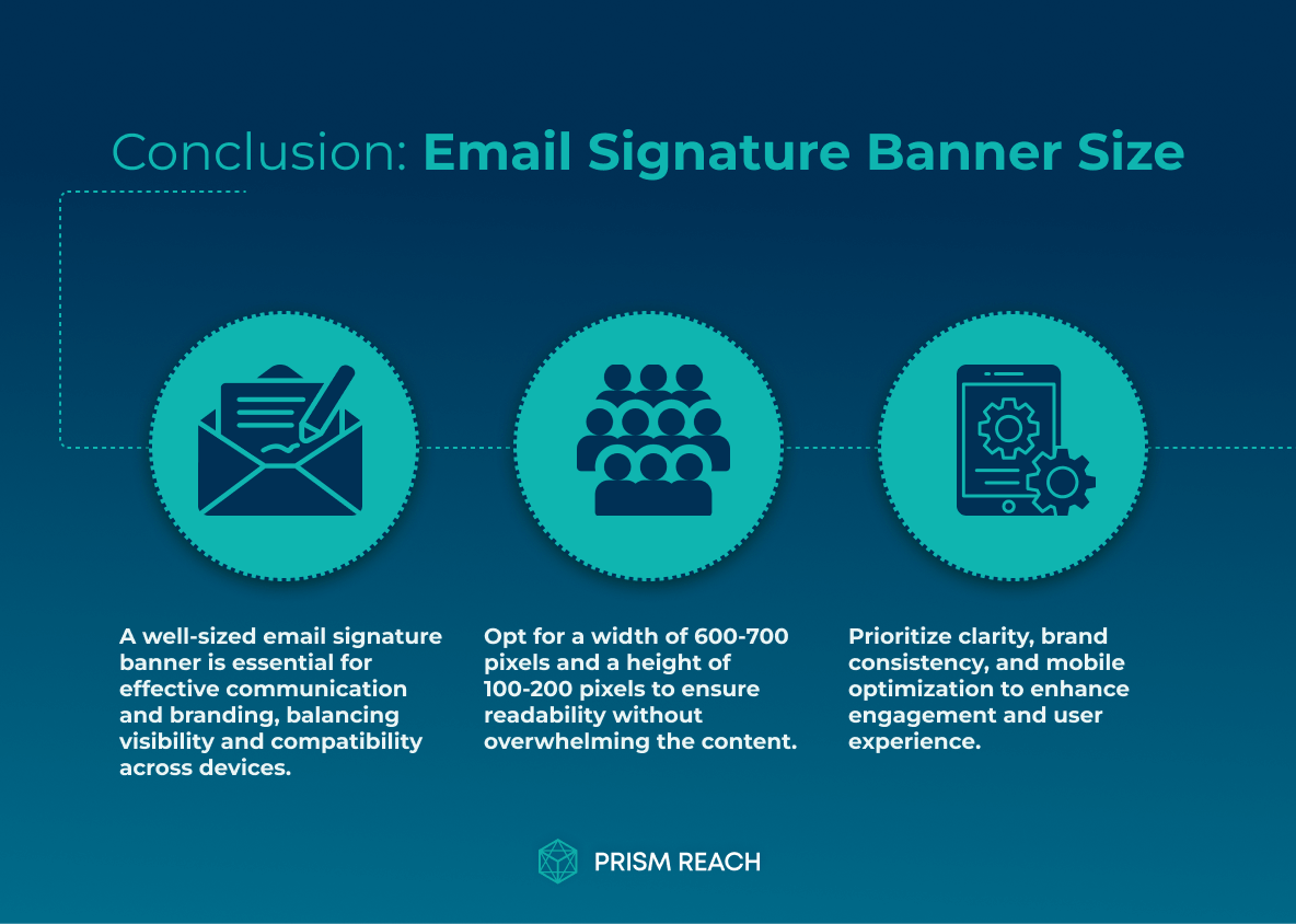 size for email signature banner