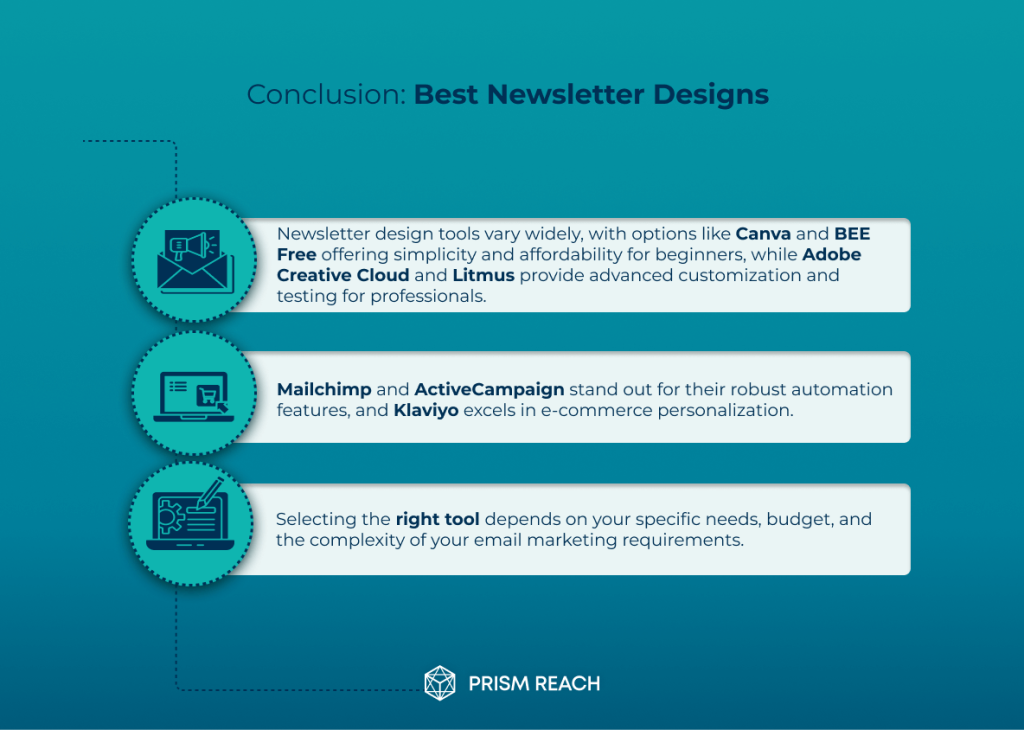 Conclusion for Best Newsletter Designs: Inspiring Examples for Effective Communication