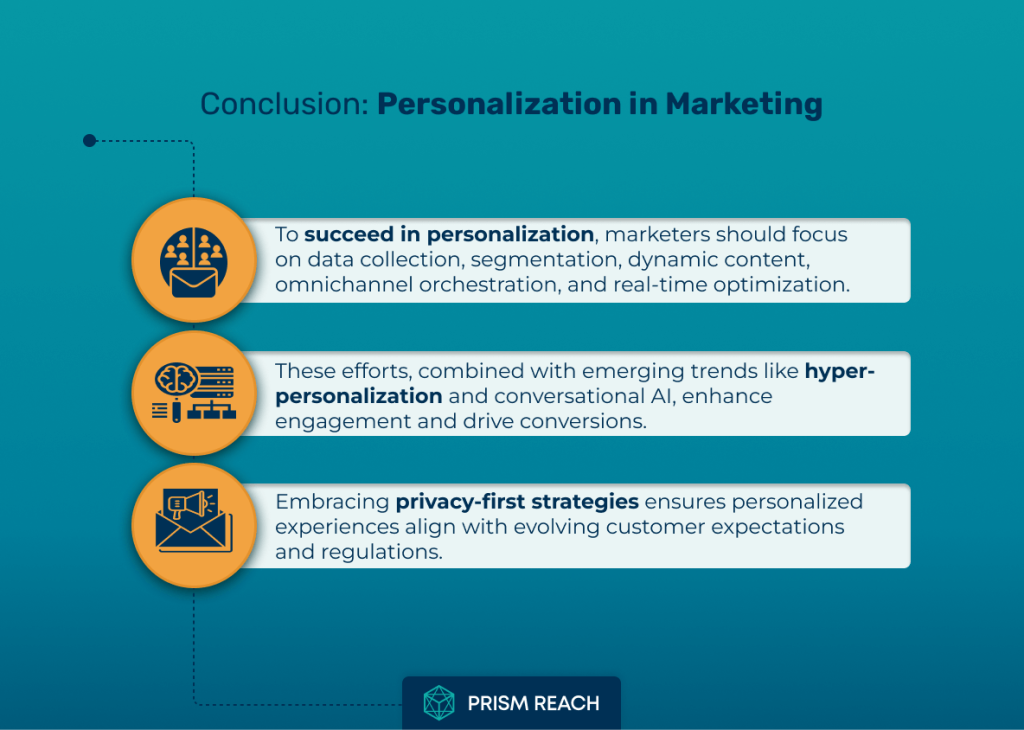 Conclusion for Maximizing Engagement Through Personalization in Marketing