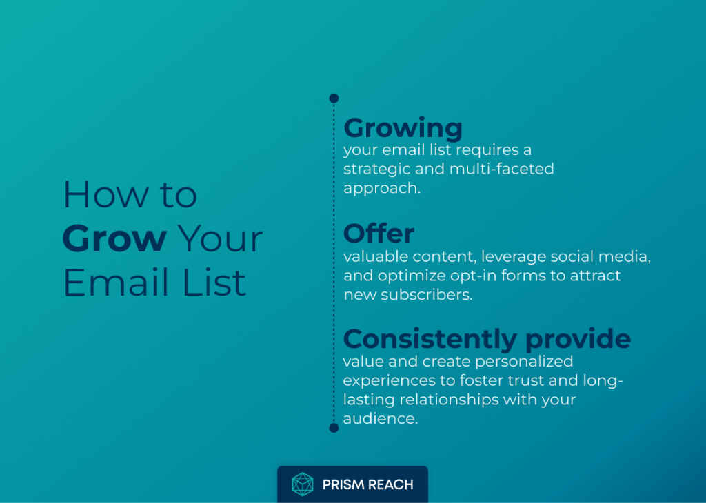 Effective Strategies to Grow Your Email List