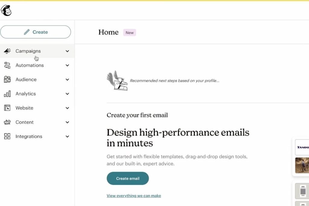 Mailchimp Email Editor and Templates