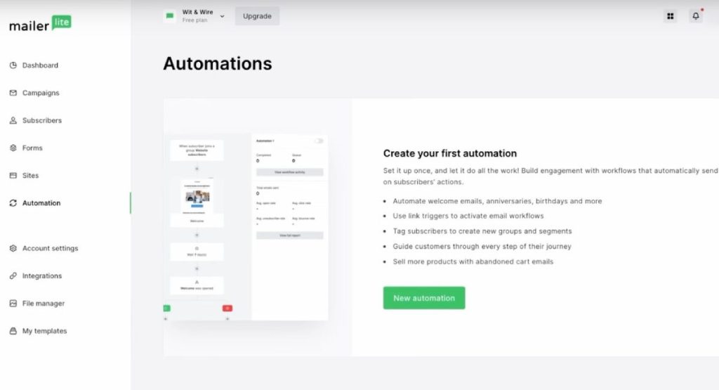 MailerLite Automation Capabilities