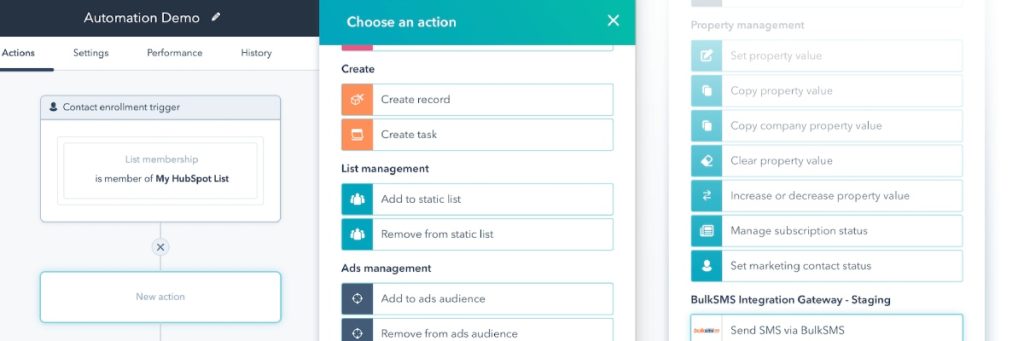 HubSpot's automation capabilities