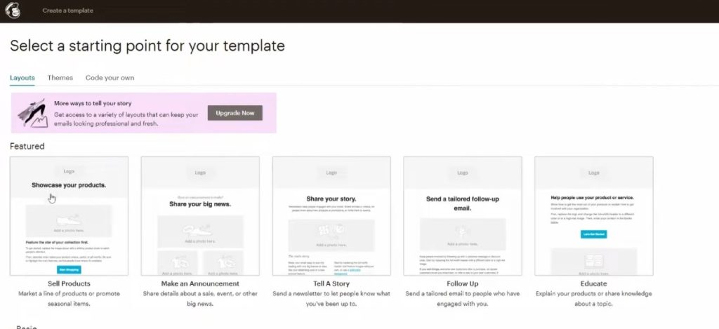 Email Templates and Design-Mailchimp