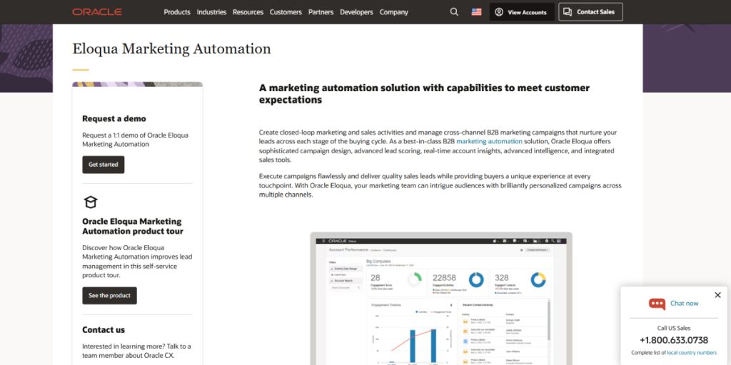 Analytics and Reporting Capabilities-Oracle Eloqua