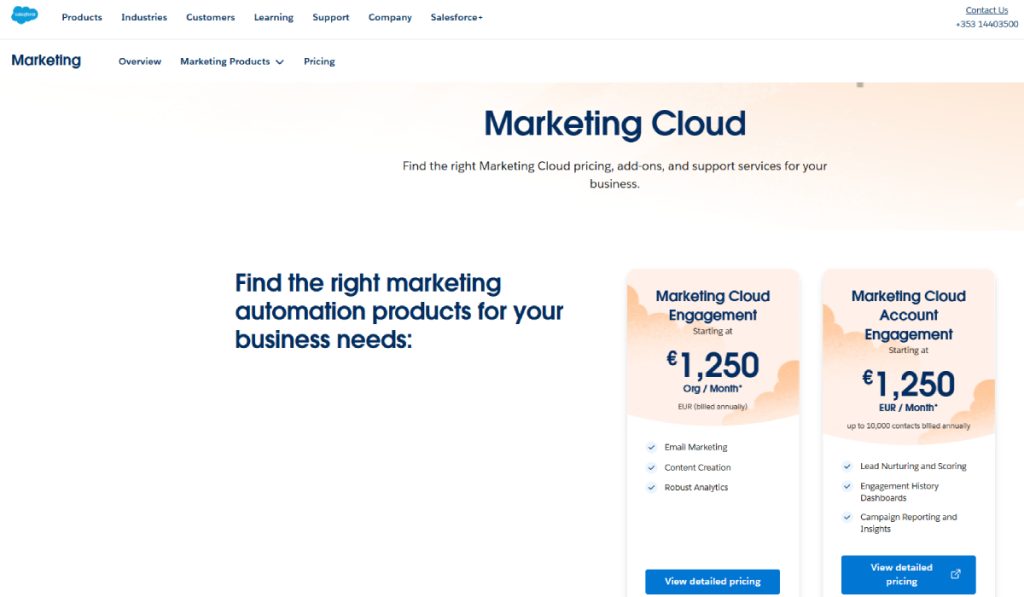 Pricing and Implementation Considerations-Salesforce Marketing Cloud